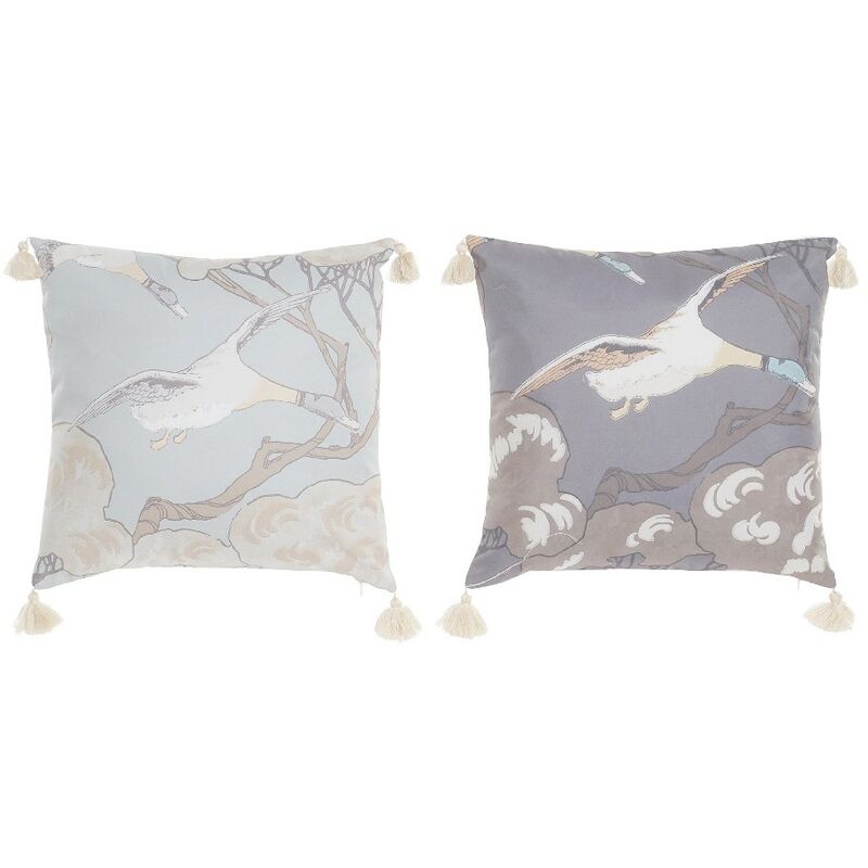 

Cojín DKD Home Decor Oriental Multicolor Poliéster (2 pcs) (40 x 10 x 40 cm)