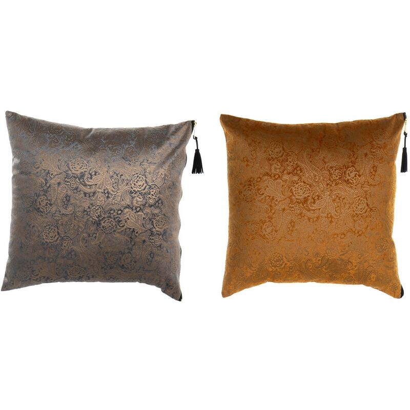 

Cojín DKD Home Decor Poliéster Flores (45 x 45 cm) (2 pcs)