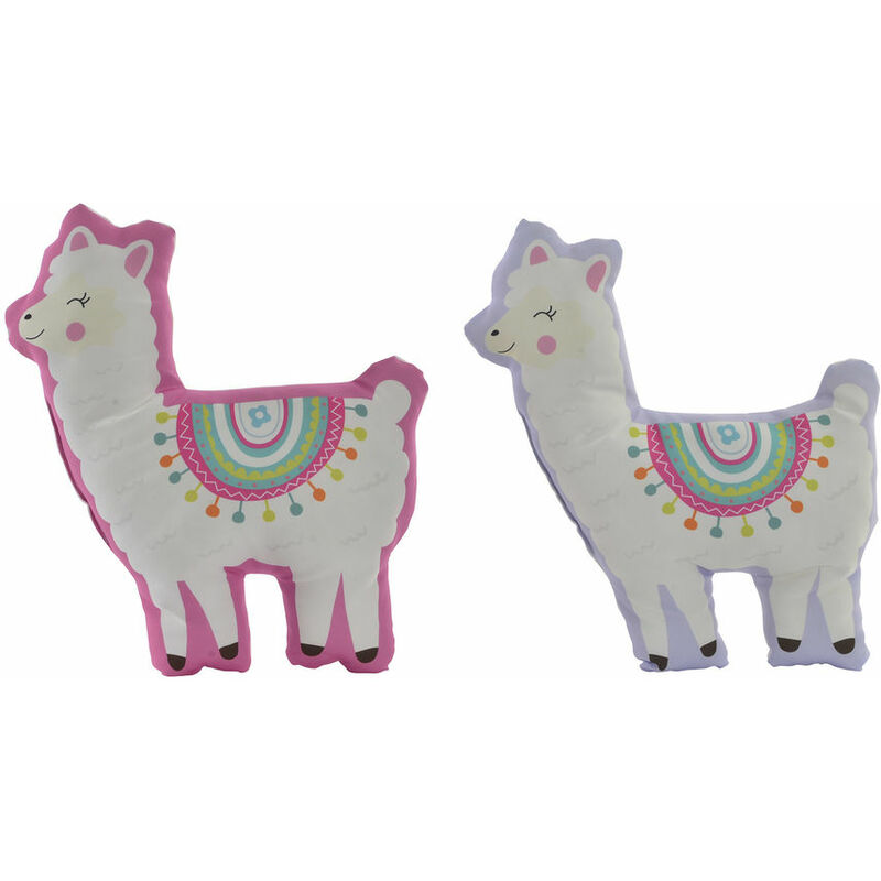 

Cojín DKD Home Decor Poliéster Llama (2 pcs) (35 x 8.5 x 38 cm)