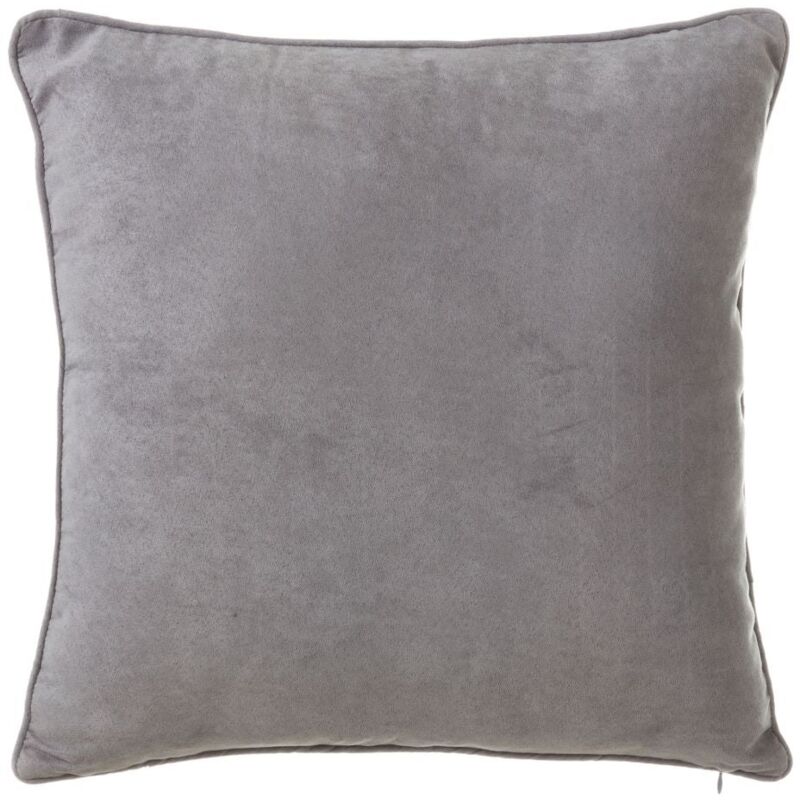 

Cojín gris moderno de microfibra de 60x60 cm