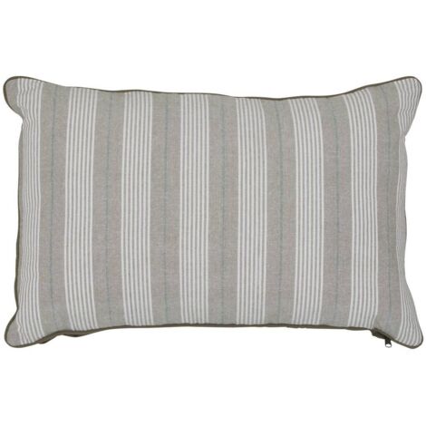 Cojín Groove 58x38cm rayas verdes - Atmosphera créateur d'intérieur