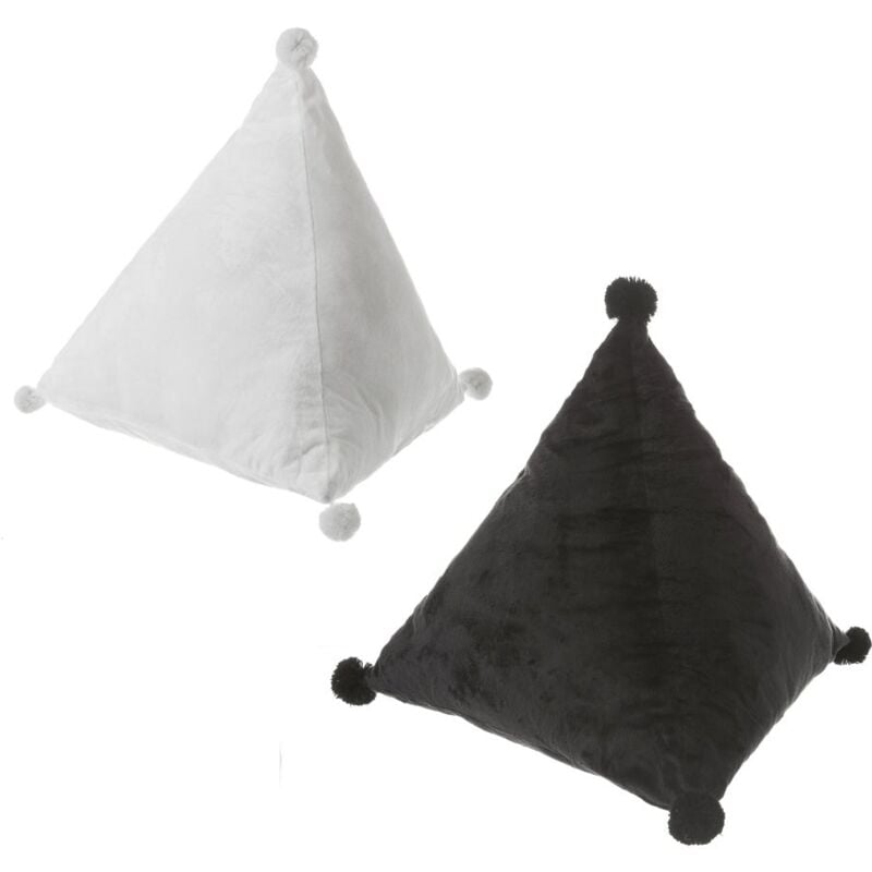

Cojín infantil moderno blanco de microfibra de 45x45x45 cm.Compra mínima 2 unid