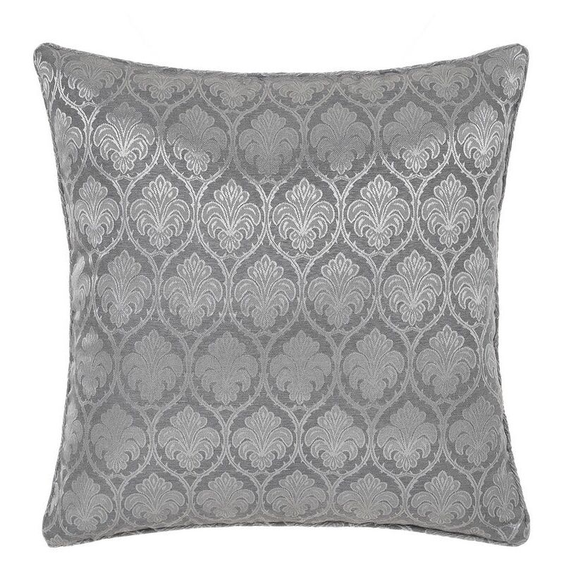

Cojín Jacquard Bordado Lis X Gris