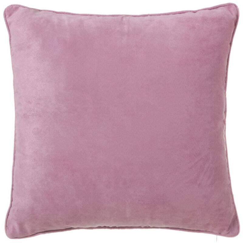 

Cojín liso lila moderno de microfibra de 60x60 cm