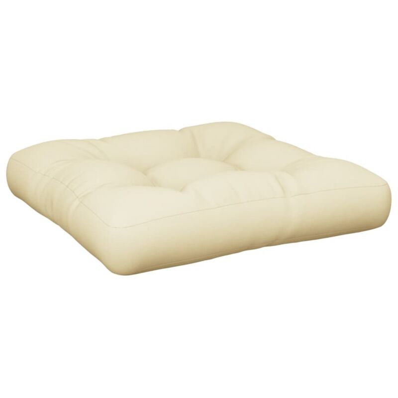 

Cojín para asientos de palés color arena 58x58x10 cm poliéster - Beige - Vidaxl