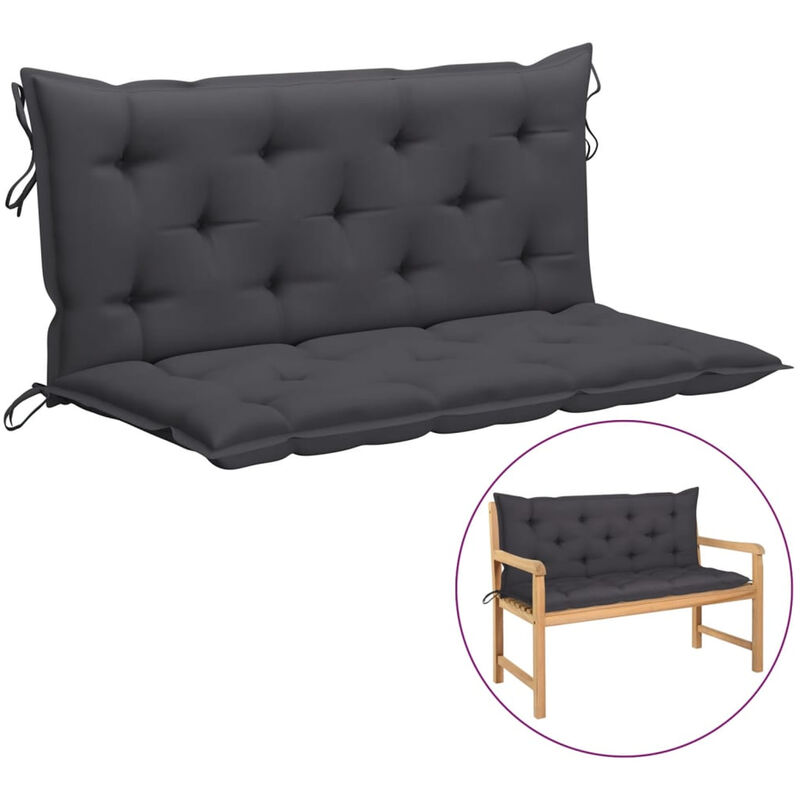 

Cojin para balancin de tela gris antracita 120 cm