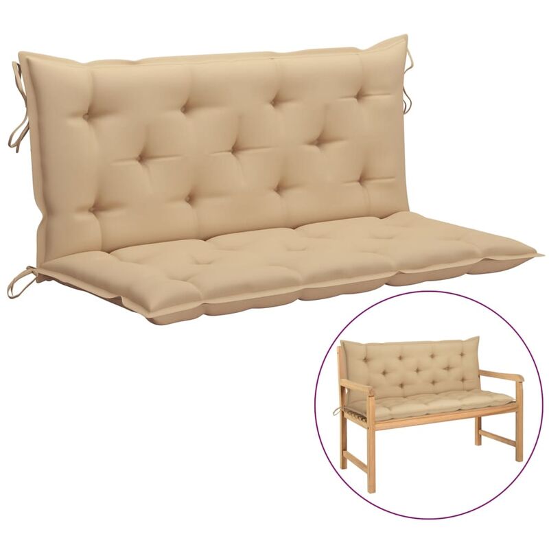 

Cojín para balancín tela beige 120 cm