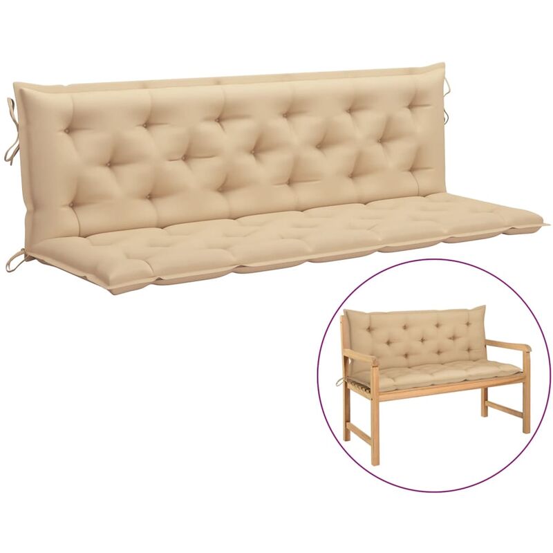 

Cojín para balancín tela beige 180 cm