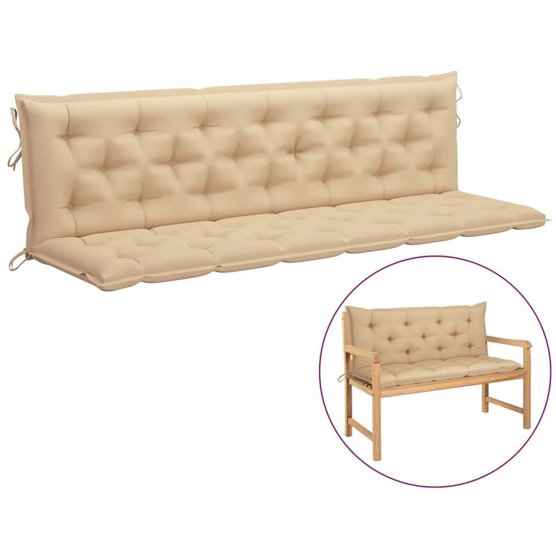 

Cojín para balancín tela beige 200 cm