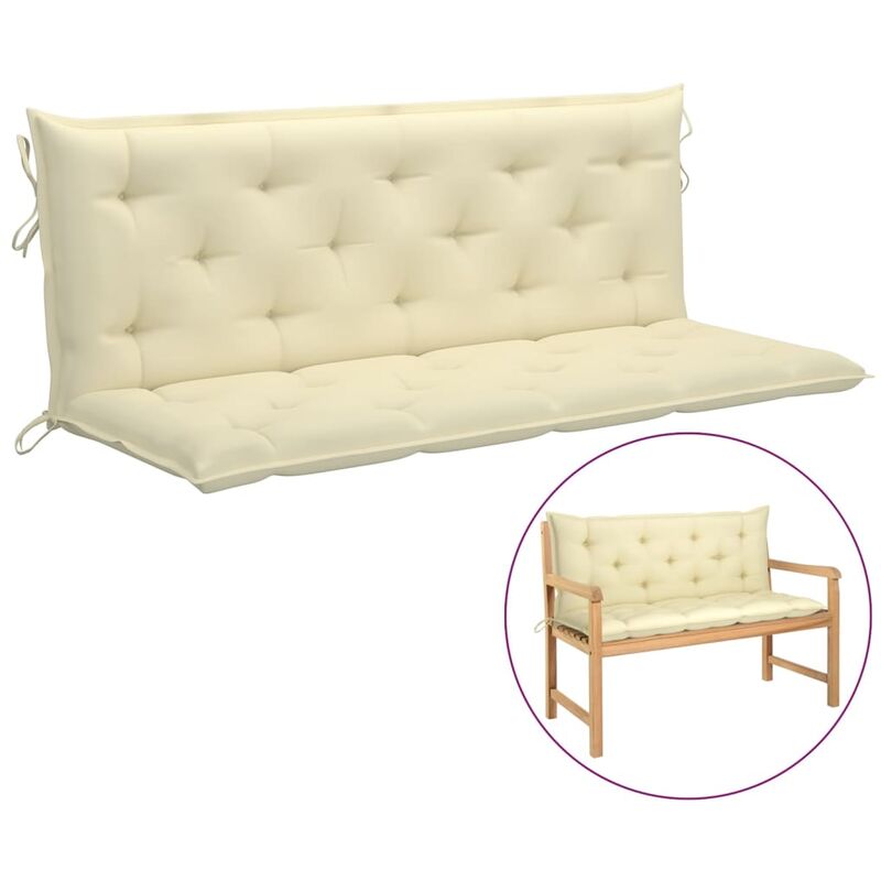 

Cojín para balancín tela blanco crema 150 cm
