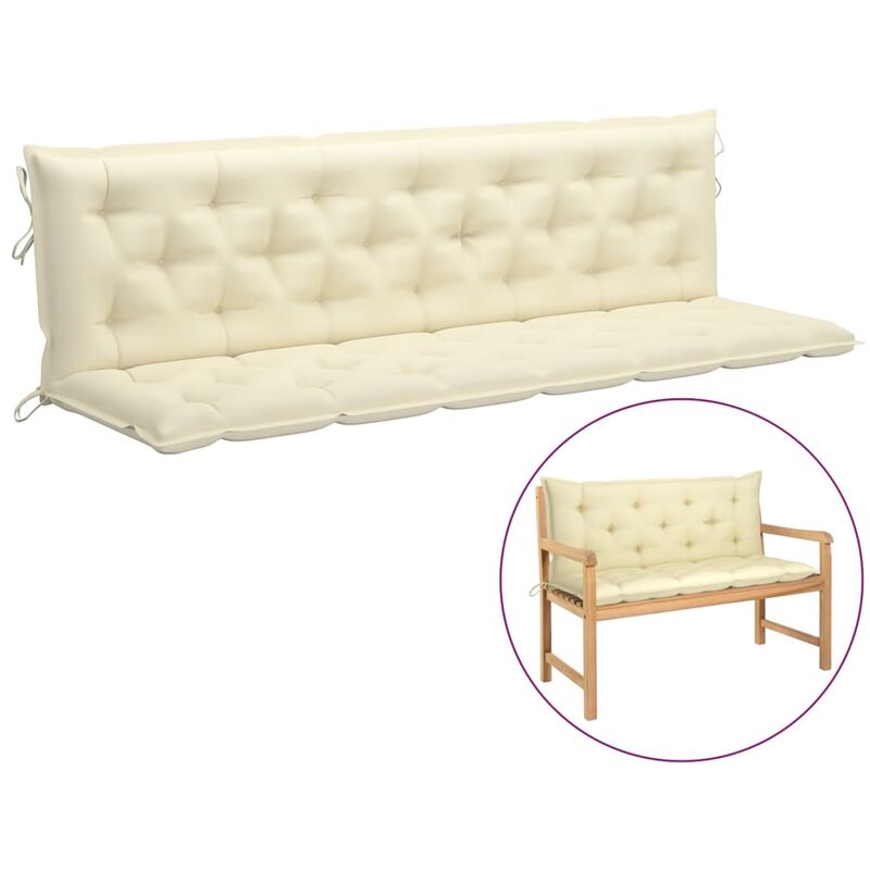 

Cojín para balancín tela blanco crema 200 cm
