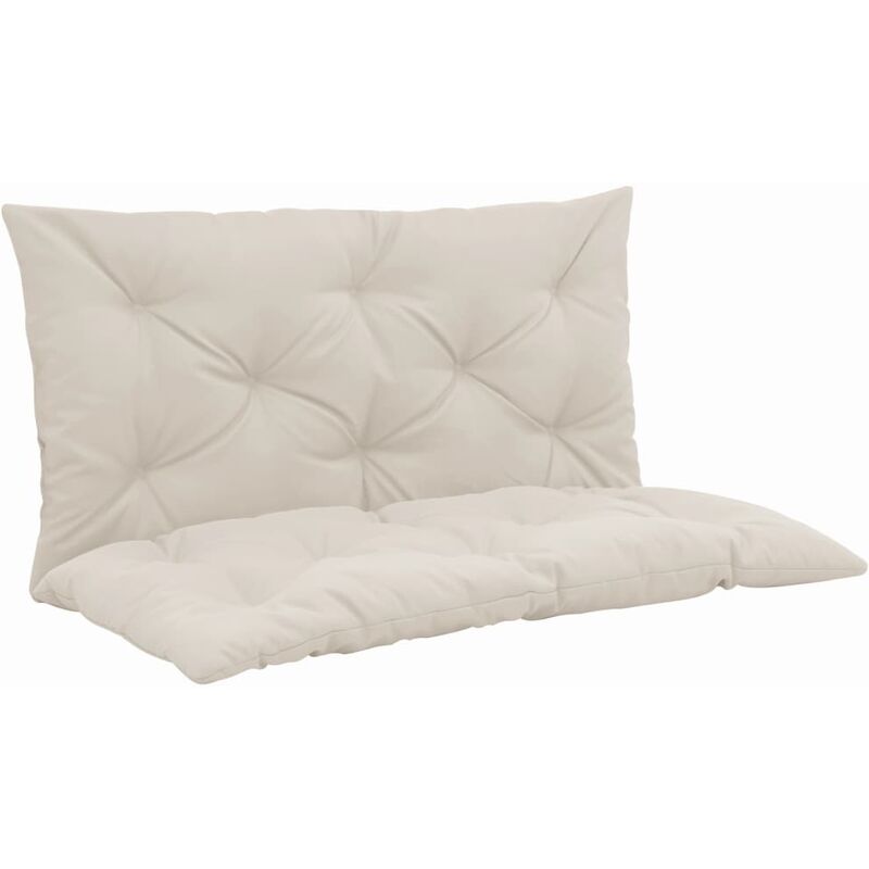 

vidaXL Cojín para balancín tela color crema 100 cm - Crema
