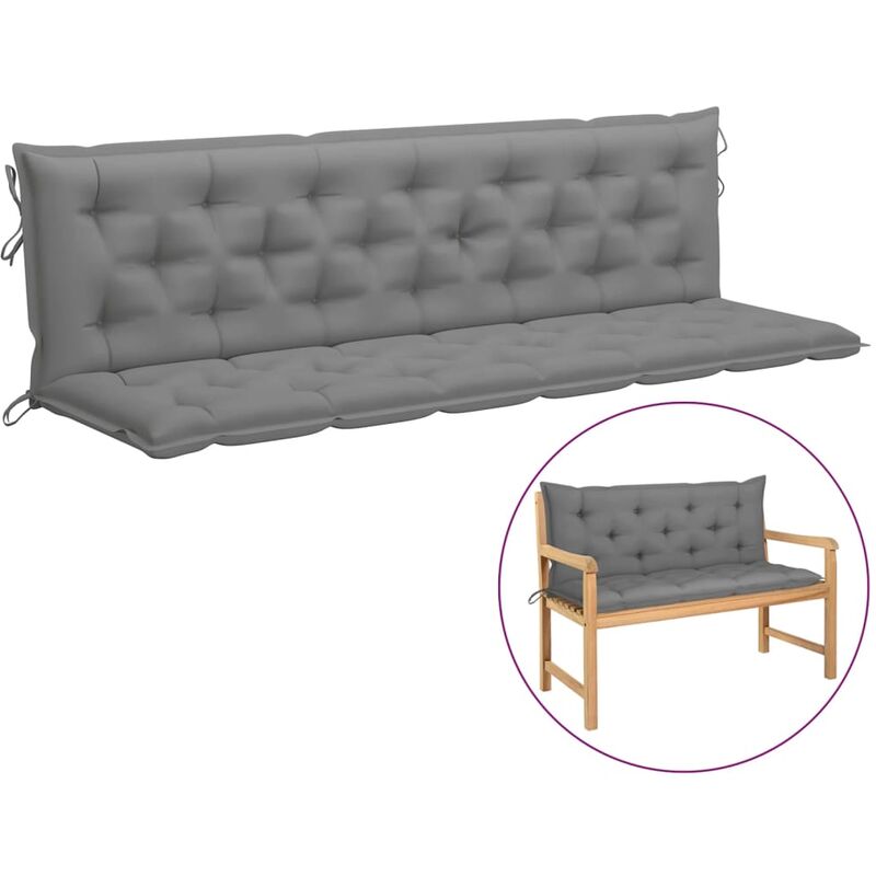 

Cojín para balancín tela gris 200 cm