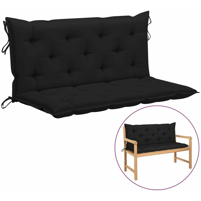 

Cojin para balancin tela negro 120 cm