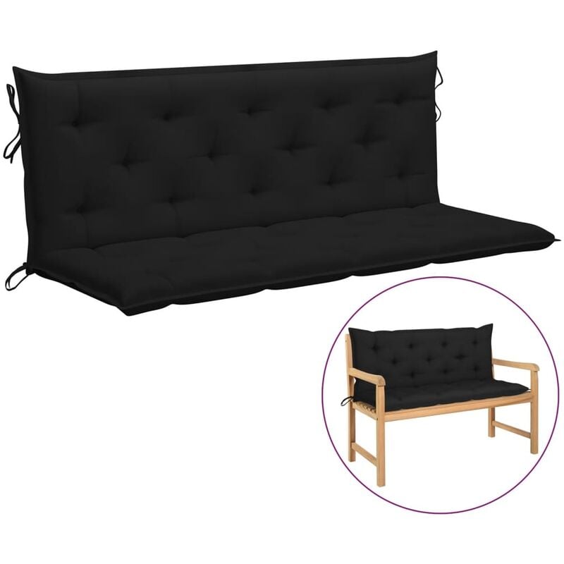 

Cojín para balancín tela negro 150 cm
