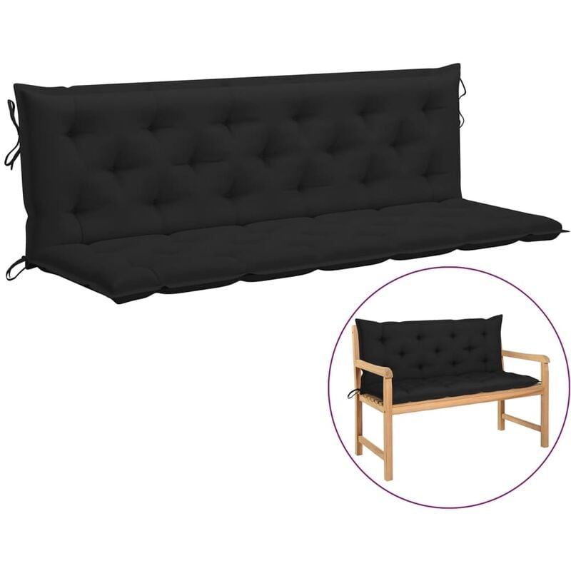 

Cojín para balancín tela negro 180 cm