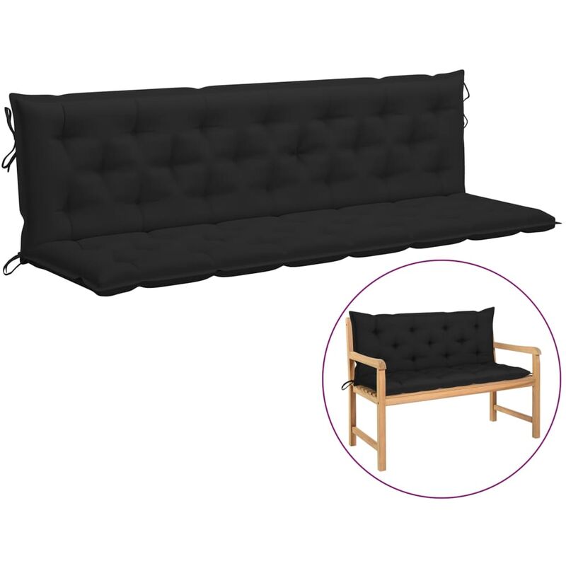 

Cojín para balancín tela negro 200 cm