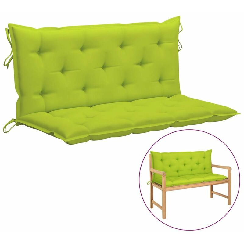 

Cojin para columpio balancin de tela verde intenso 120 cm