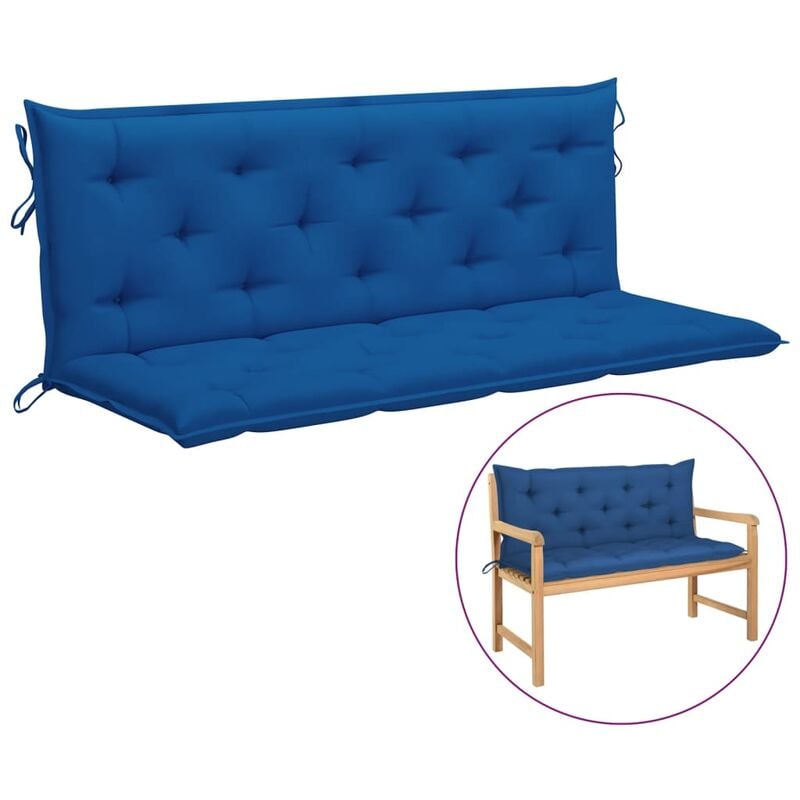 

Cojín para columpio balancín tela azul 150 cm
