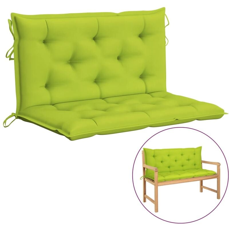 

Cojín para columpio balancín tela verde intenso 100 cm