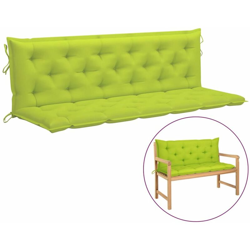 

Cojin para columpio balancin tela verde intenso 180 cm