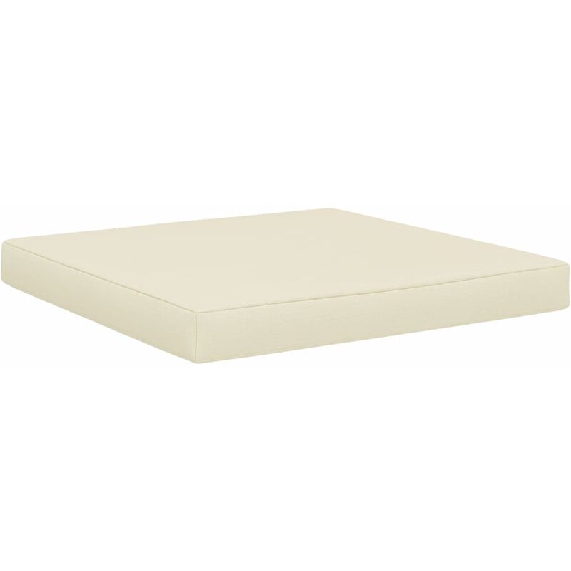 

Cojín para muebles de palés tela color crema 60x61,5x6 cm