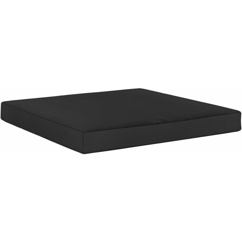 

Happyshopping - Cojin para muebles de pales tela negro 60x61,5x6 cm