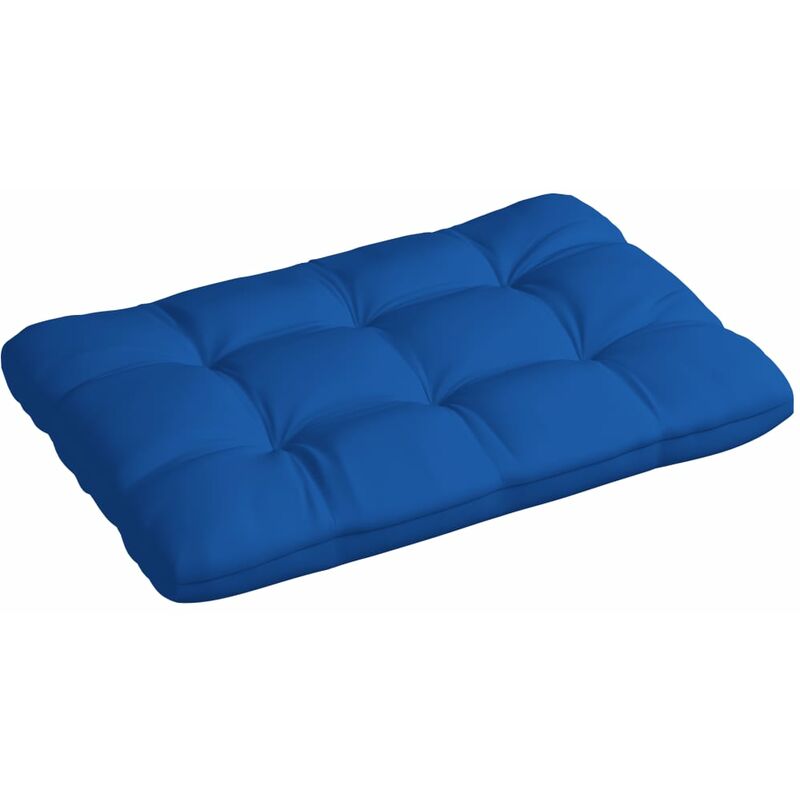 

Cojín para palé tela azul real 120x80x12 cm