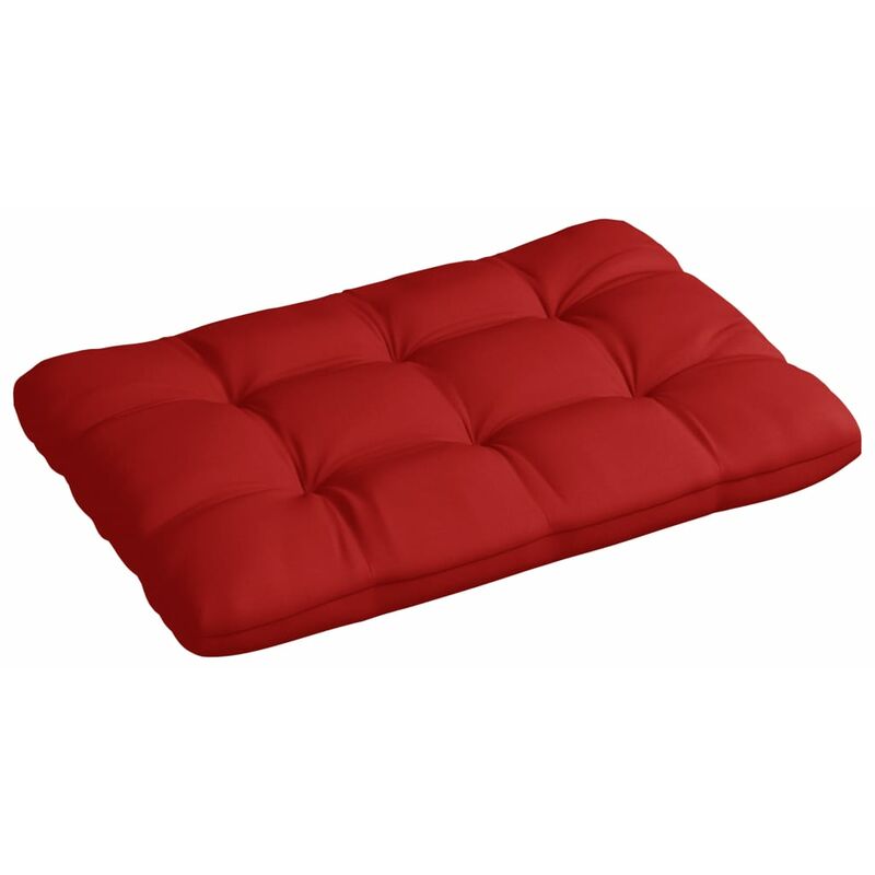 

Cojín para palé tela rojo 120x80x12 cm