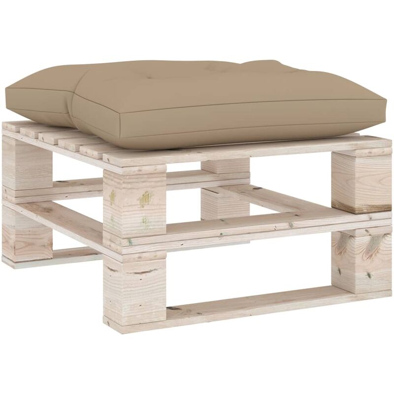 

Cojín para palés beige 60x61x10 cm
