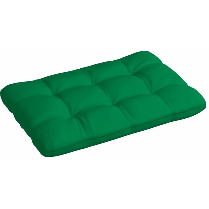 

Cojín para palets de tela verde 120x80x12 cm