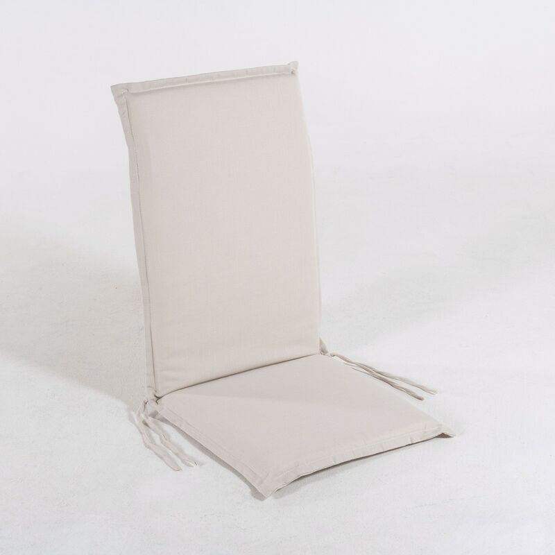 

CojÃƒÂ­n para sillÃƒÂ³n de jardÃƒÂ­n reclinable Olefin crudo, TamaÃƒÂ±o 109x42x4 cm, Desenfundable