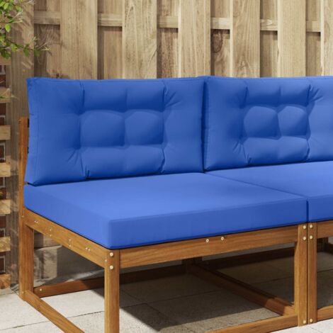 Cojín para sofá de exterior 2 pcs Tuquesa Poliéster