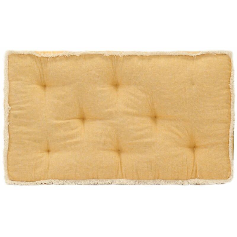 

Cojin para sofa de palets amarillo 73x40x7 cm