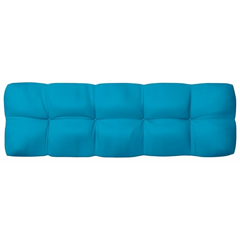 

Cojín para sofá de palets azul 120x40x12 cm