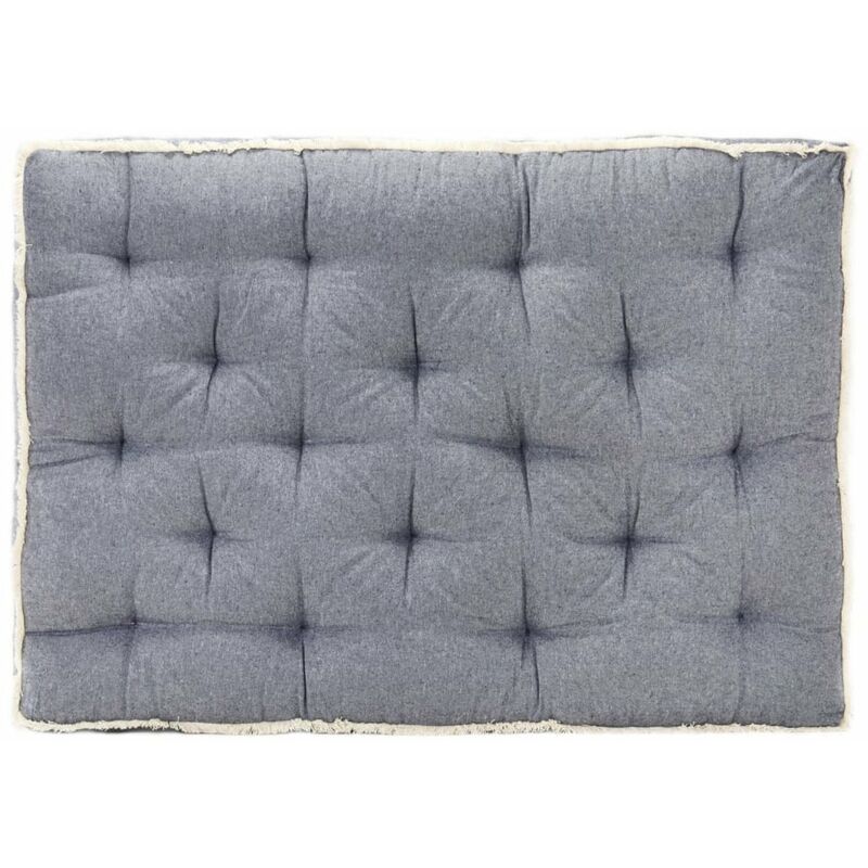 

Happyshopping - Cojin para sofa de palets azul 120x80x10 cm