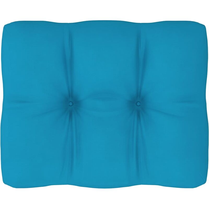 

Cojín para sofá de palets azul 50x40x12 cm