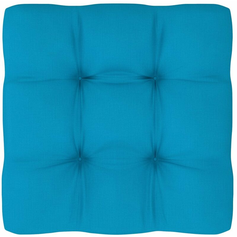 

Cojin para sofa de palets azul 60x60x12 cm