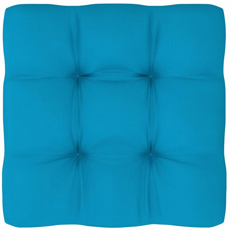 

Cojín para sofá de palets azul 60x60x12 cm