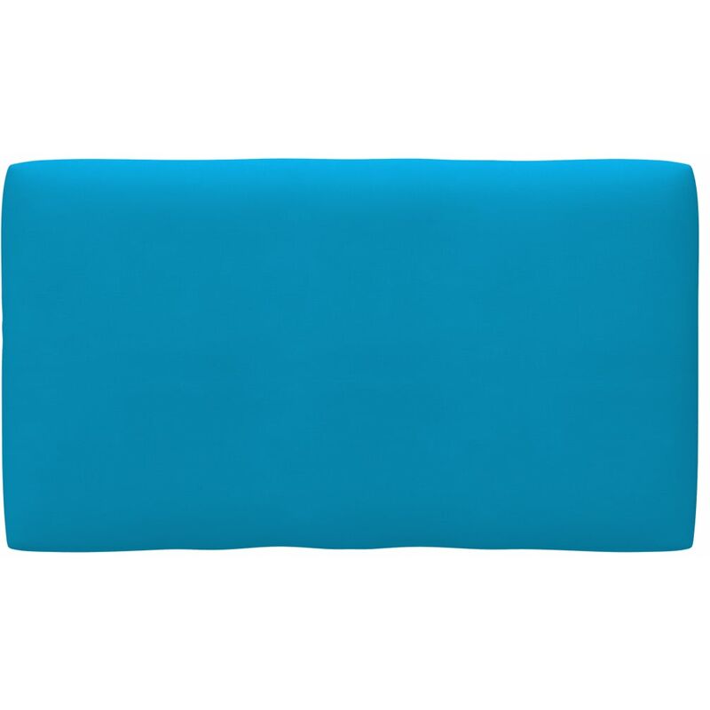 

Cojín para sofá de palets azul 70x40x12 cm
