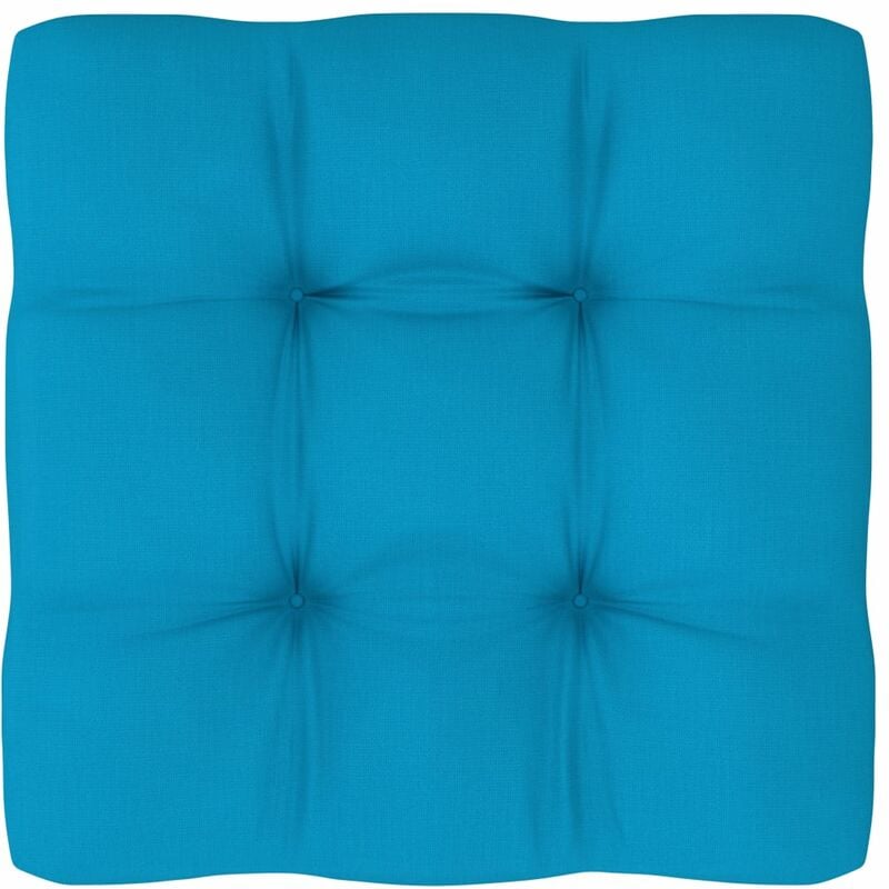 

Cojín para sofá de palets azul 70x70x12 cm