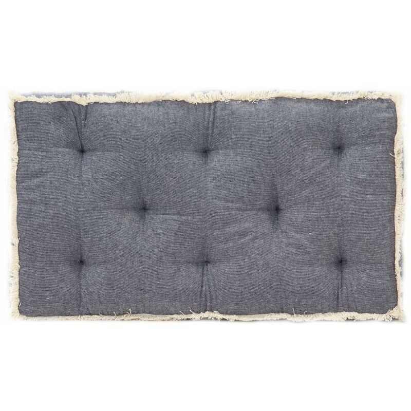 

Cojín para sofá de palets azul 73x40x7 cm