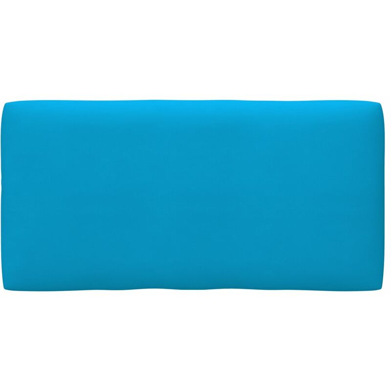 

Cojín para sofá de palets azul 80x40x12 cm