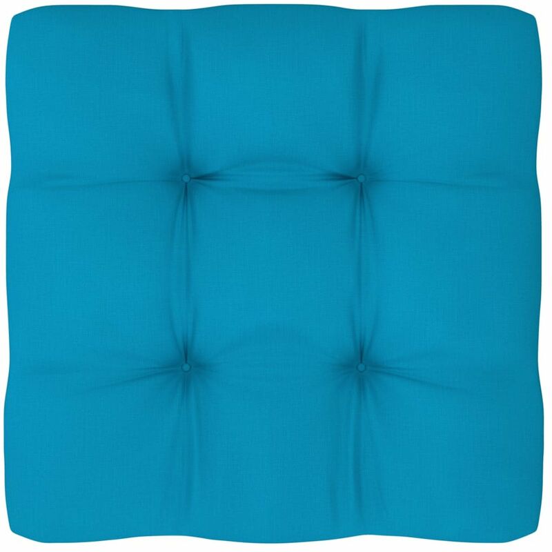 

Happyshopping - Cojin para sofa de palets azul 80x80x12 cm