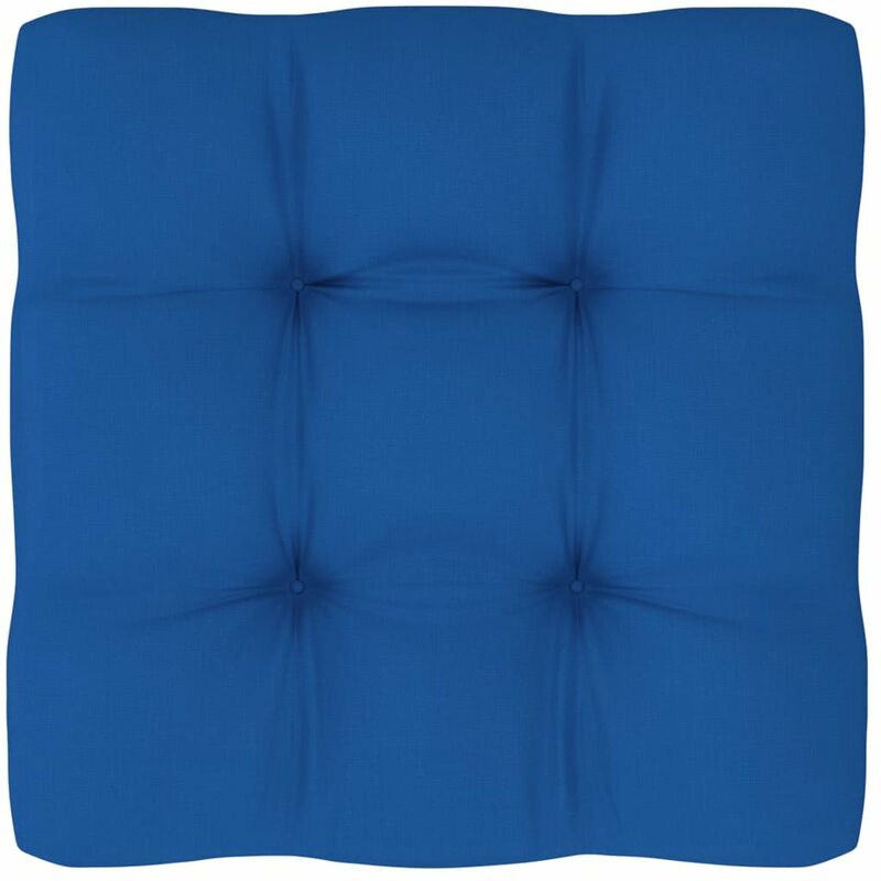 

Happyshopping - Cojin para sofa de palets azul royal 50x50x12 cm