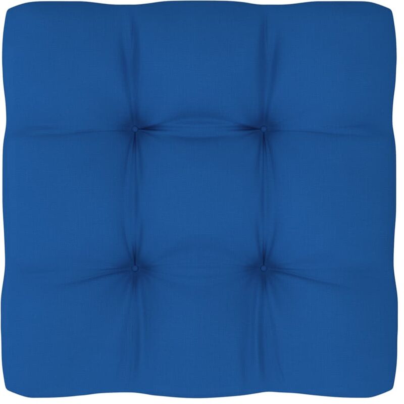 

Cojín para sofá de palets azul royal 60x60x12 cm