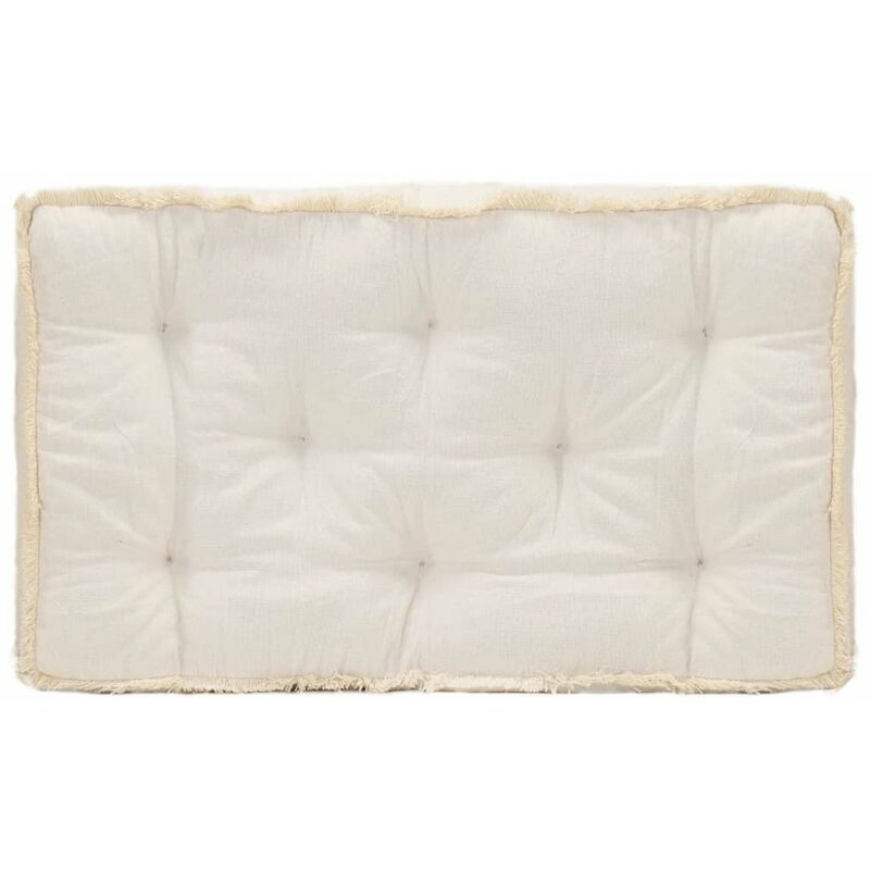 

Cojin para sofa de palets beige 73x40x7 cm