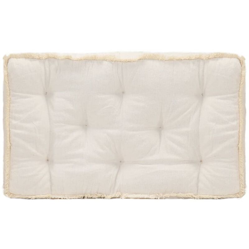 

Cojín para sofá de palets beige 73x40x7 cm