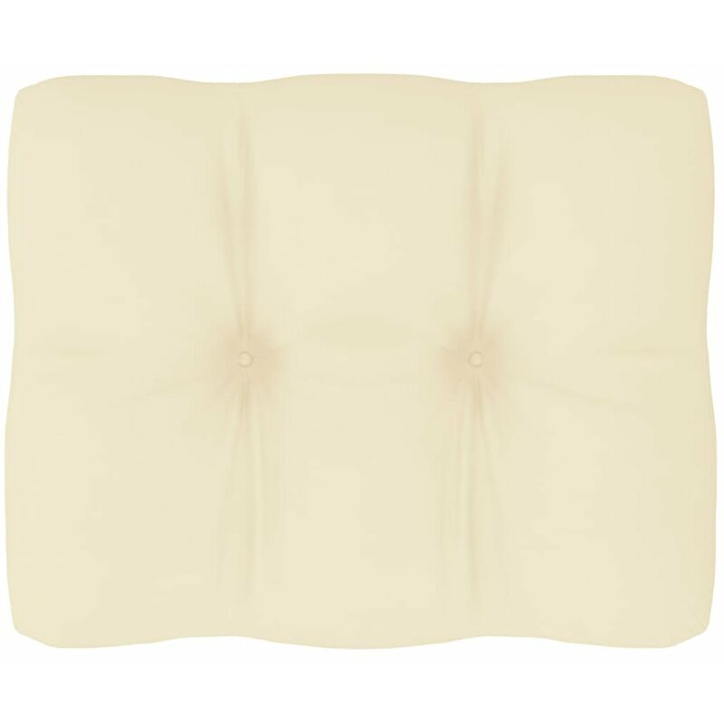 

Cojin para sofa de palets color crema 50x40x12 cm