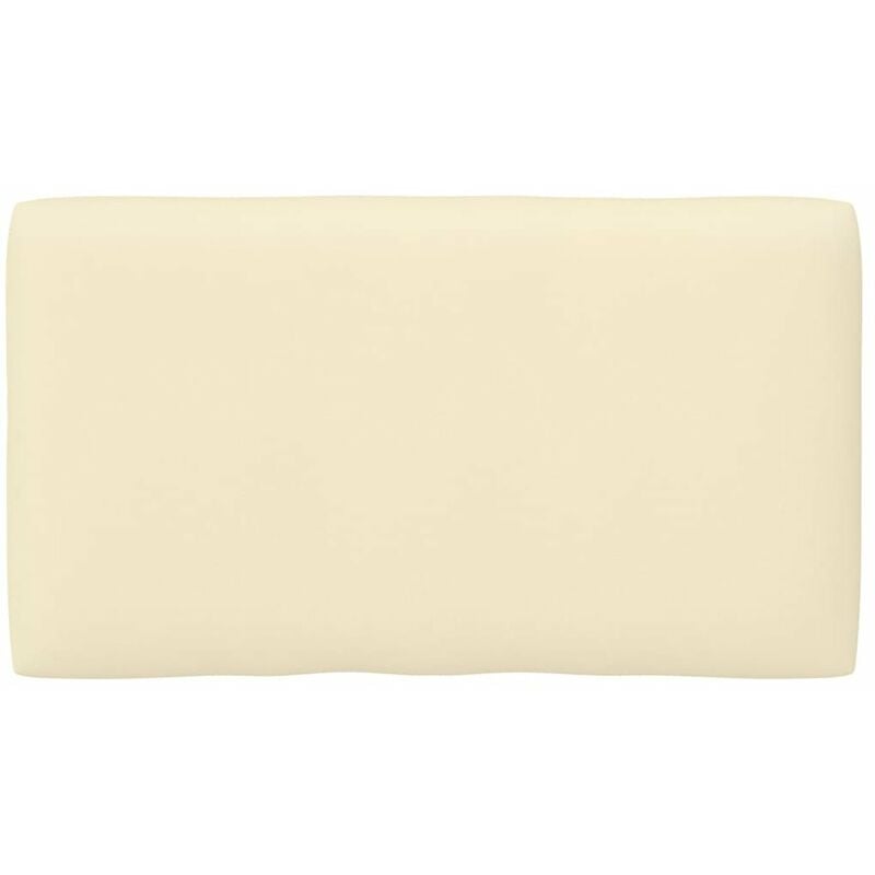 

Cojin para sofa de palets color crema 70x40x12 cm